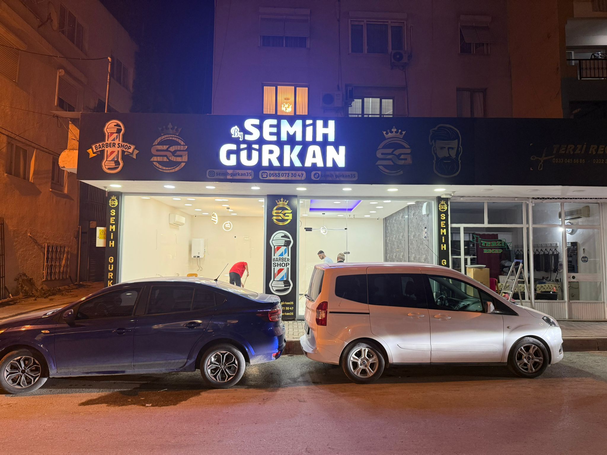 Fileli Gold Krom - Ön Yüz Pleksi Tabela